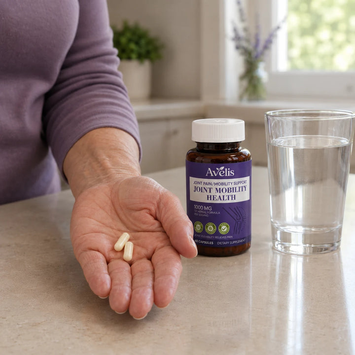 Take two capsules once daily